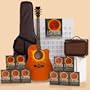 Esteban Coral Sun 30 Piece Acoustic Electric Guitar Set - Blem