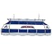 NHL Colorado Avalanche Stained Glass 40 inch Lighting Fixture