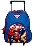  : Superman Mid-size Backpack with Wheels