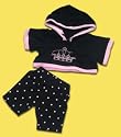 Princess Hoodie Outfit fits Webkinz, Shining Star and 8" - 10" Make Your Own Stuffed Animals