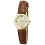 Citizen Women's EU0512-07P Gold-Tone Brown Leather Strap Watch