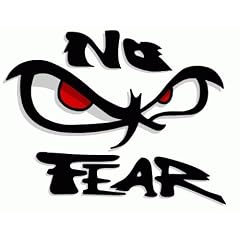 NO FEAR-B�SER BLICK Autoaufkleber***Bis zu zwei Farben frei w�hlbar!
