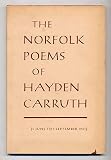 The Norfolk Poems of Hayden Carruth [1 June to 1 September 1961 ]