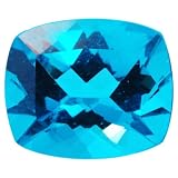 Paraiba Apatite from Madagascar 12x10 MM Cushion: 5.45 Carats