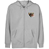 NCAA UAB Blazers Youth Ash Logo Applique Full Zip Hoody