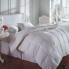 New 13.5 Tog DOUBLE Goose Feather & Down Duvet Quilt, 45% DOWN With A Luxury Pure Cotton Casing, Box Constuction