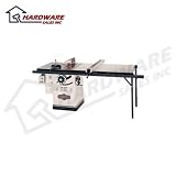 Shop Fox - Model: W1677EXT1 10 Inch LT Cabinet Table Saw with 52 Inch Rip Capacity, 3 HP 18A 220V 1 phase  