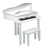 Schoenhut Concert Grand Piano- White