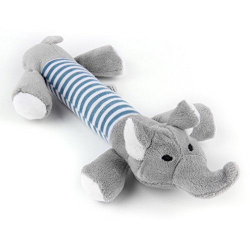 Toy for Dogs Elephant Squeaker Dental Treat, Bite Resistant