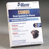 D-Worm Combo Tablets Medium/Large Dog, 2 ct