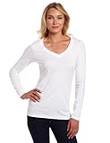 Carhartt Women's Lightweight Long Sleeve V-Neck Tshirt, Heather Gray, X-Large