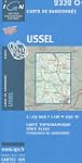 Carte de randonn�e : Ussel