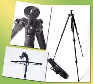 DMKFoto Professional Black Tripod Legs Only EI-717AT