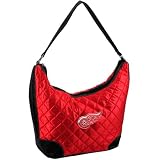 Detroit Red Wings NHL Team Color Quilted Hobo Handbag