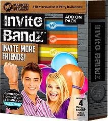 MP Invite Bandz Party Invitation Wristbands Add On Pack