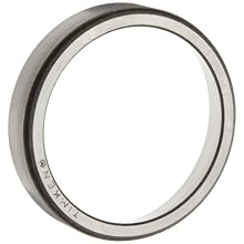Timken L45410 Tapered Roller Bearing, Single Cup, Standard Tolerance, Straight Outside Diameter, Steel, Inch, 1.9800" Outside Diameter, 0.4200" Width