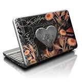 Black Lace Flower Design Skin Decal Sticker for Universal Netbook Notebook 10
