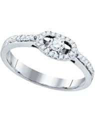 0.25CTW DIAMOND BRIDAL RING