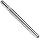Alvord Polk 155-0 High-Speed Steel Taper Pin Reamer, Straight Flute, Round Shank, Uncoated (Bright)