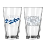 MLB Los Angeles Dodgers 2-Pack 1941 Pint Glass