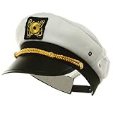 Adjustable Child Yacht Cap-White W20S23B
