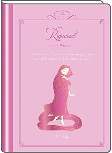 Delfino stationery 2016 Appointment book Disney Rapunzel Pink B6Size DZ