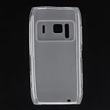 TPU Skin Cover for Nokia N8, Clear Tinted