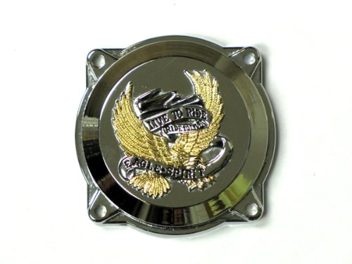 High Quality Chrome Gold Carburetor Top Cover Eagle Spirit Live To Ride 4 Harley Davidson