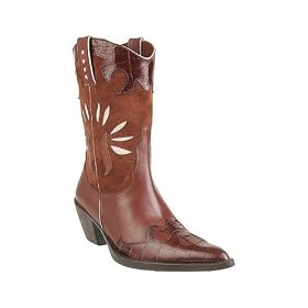 Ladies Van Eli� Jeska Western Boots Brown by Womens Van Eli Shoes