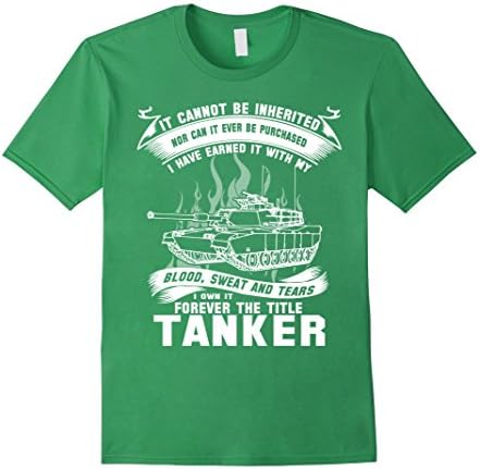 Men's Tanker T-shirt , it cannot be inherited nor can it ever be p XL Grass