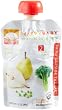 HAPPYBABY Organic Baby Food, Stage 2, Broccoli, Peas & Pear, 3.5-Ounce Pouches (Pack of 16)