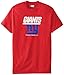 NFL New York Giants Men's UP4 Tee, Red, Large