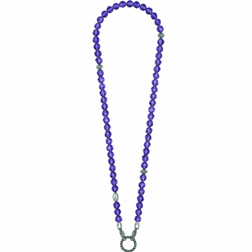 edc by Esprit Damen-Kette Glamour Chic Punky Violett EENL10236A420 Preisvergleich