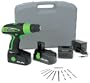 Kawasaki 840110 Black 19.2-Volt Drill Kit