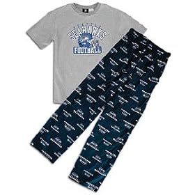 Seattle Seahawks Youth NFL PJ and Tee Boxed Set