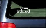 Team Edward, Twilight fans and Cullen Fans - White Window Sticker