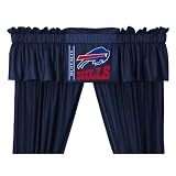Buffalo Bills 88"x14" Window Valance