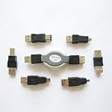 6 in 1 USB Adapter Travel Kit Cable to Firewire IEEE 1394