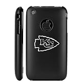 Apple iPhone 3G 3GS Black Aluminum Metal Case Kansas City Chiefs