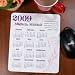 Personalized Inspirational Quotation Calendar Mouse Pad