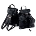 Maxam Patched Leather Backpack Purse