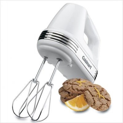 Power Advantage 5-Speed Hand Mixer in White