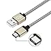 USB Type C Cable 2.0 Cambond Braided Charging Cable Cord 6.6ft/2M for Galaxy Note 8, S8, S8+, Nintendo Switch, Google Pixel, Sony XZ, LG V20 G5 G6, HTC 10, Nexus 6p 5X and More Gold