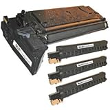 Samsung Set of 3 Black SCX-6320D8 Compatible Laser Toner & 1 SCX-6320R2 Drum Cartridges by LD Products