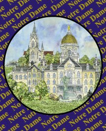 Notre Dame University - Collegiate Sculptured Night Light