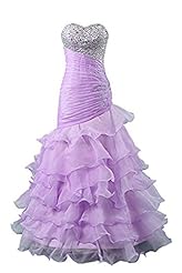 Sexy Sweetheart Crystal  Crystals Beaded Organza Prom Dress/Party Dress  With Ruffles