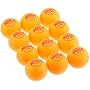 JOOLA TRAINING Orange 40mm Table Tennis Balls, 12-Count
