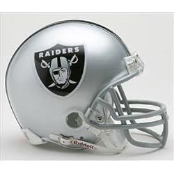Riddell Oakland Raiders NFL Replica Mini Helmet w/Z2B Mask