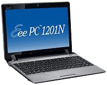 Asus Eee PC 1201N 30,7 cm (12,1 Zoll) Netbook (Intel Atom N330 1.6GHz, 3GB RAM, 320GB HDD, ION, Win 7 HP) silber