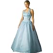 Satin Ball Gown - Prom, Quinceanera, Formal Evening Gown by Sean Collection (B8038) Peri